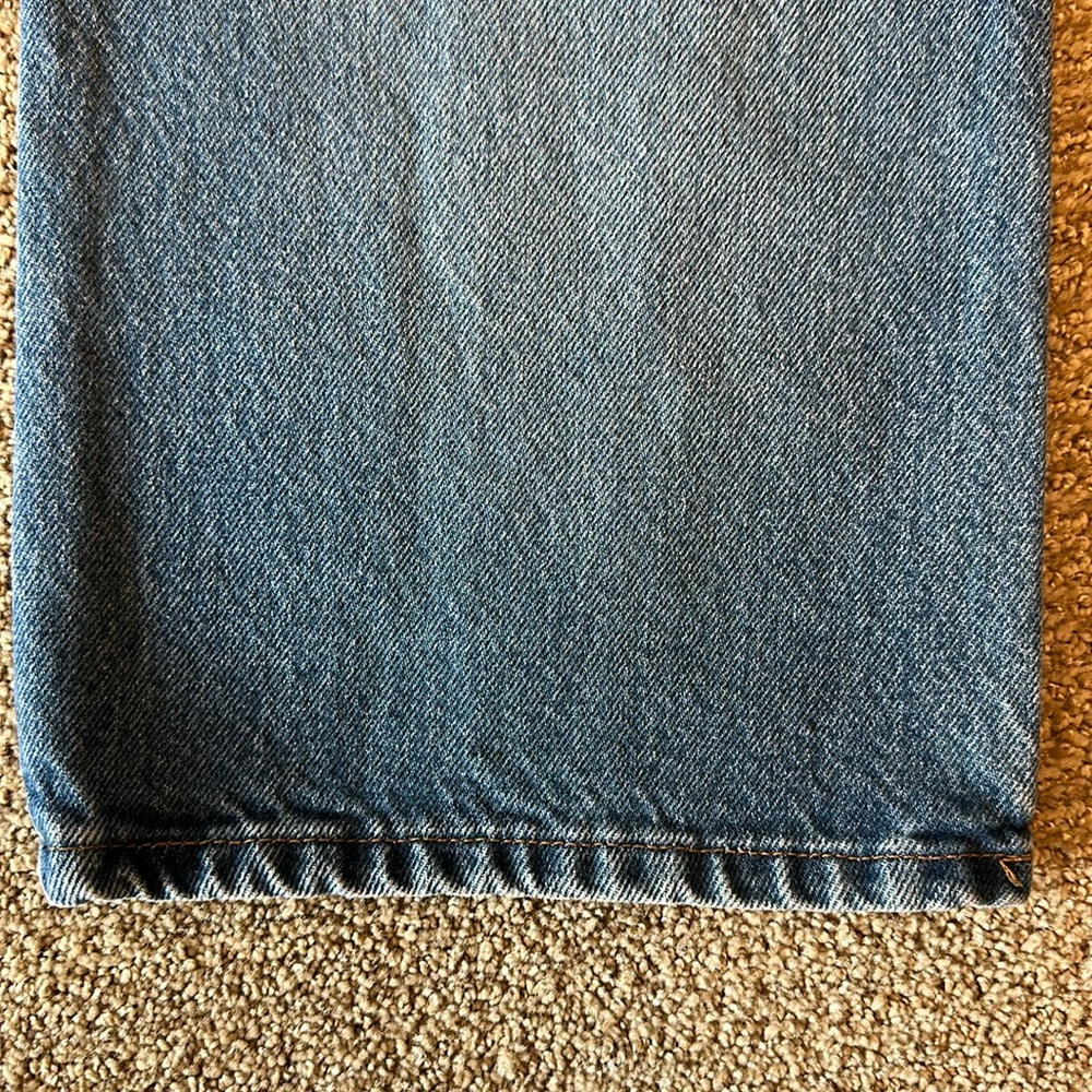 Vintage GAP Factory Bootcut Jeans Sz 14 Long 34L 100% Cotton VG/EUC - Picture 8 of 9